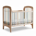 Babybett aus Holz in naturfarbenem Design 120 x 60 x 90cm